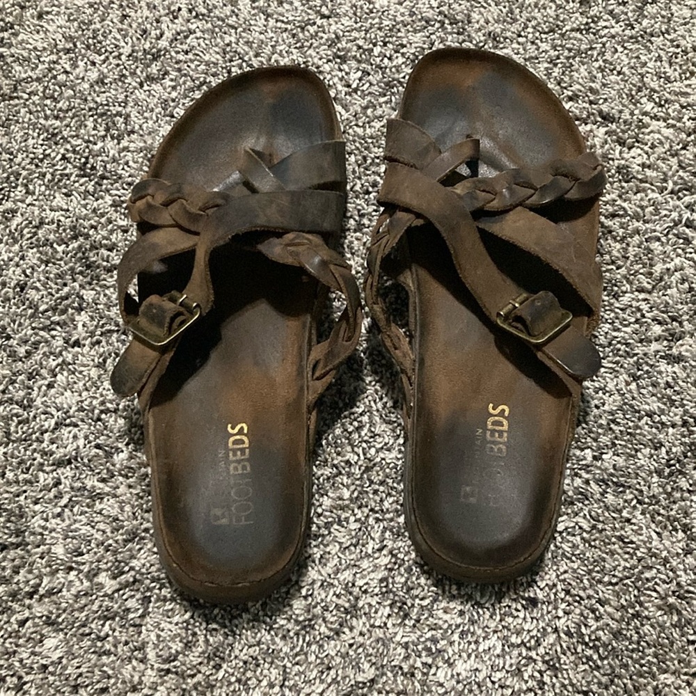 White Mountain Footbeds sandals